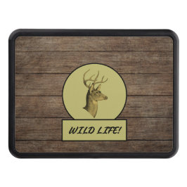 Buck Head Mörk Wood Grain Lastbil Hitch Cover Dragkroksskydd