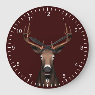 Buck Head Stor Klocka