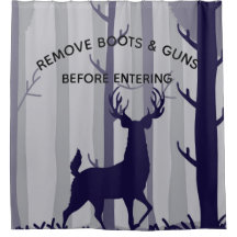 Buck Hjort Foggy Forest Scene