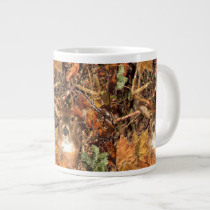 Buck i Fall Camo White Svan Hjort Jumbo Mugg