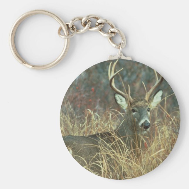 Buck i Grass Nyckelring (Framsidan)