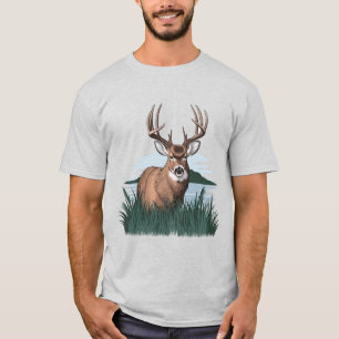 Buck i penseln, detaljbuck, Proud Buck T Shirt