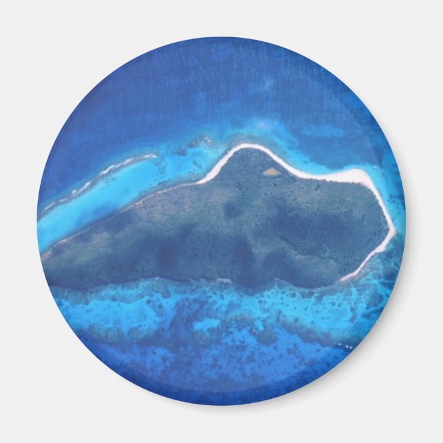 Buck Island National Reef Magnet (Framsidan)