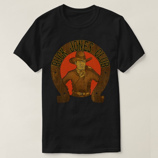 Buck Jones Club T Shirt (Design framsida)