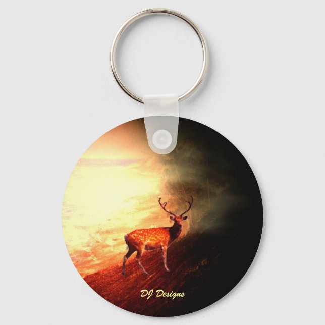 Buck Keychain Nyckelring (Framsida)