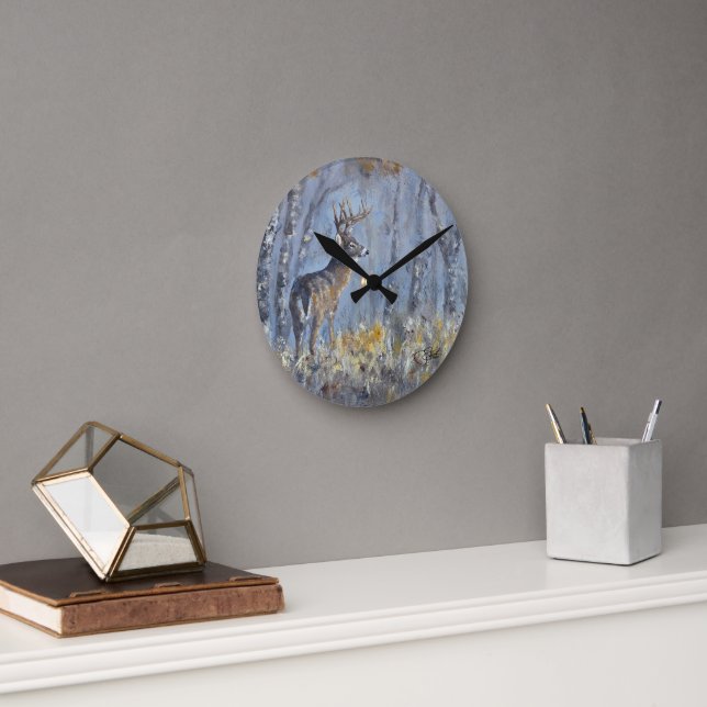 Buck Meadow Rund Klocka (Kontor)