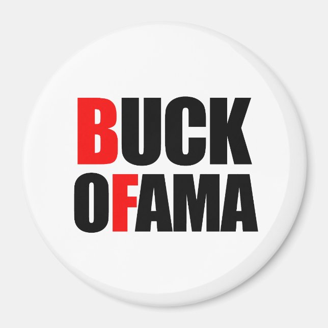 BUCK OFAMA MAGNET (Framsidan)