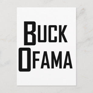 Buck Ofama Vykort