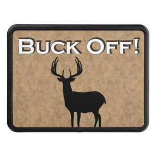 Buck Off Funny Hjort Hunting Dragkroksskydd