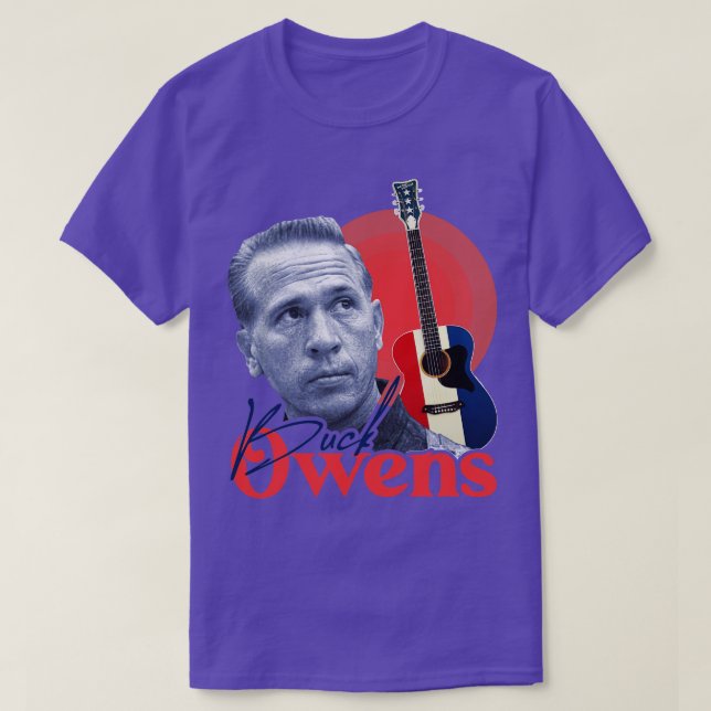 Buck Owens T Shirt (Design framsida)