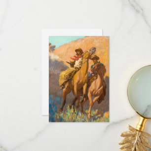 Buck Peters, Ranchman av Maynard Dixon Tack Kort