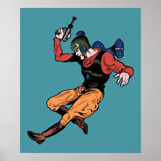 Buck Rogers 1929 v2 Poster (Framsidan)