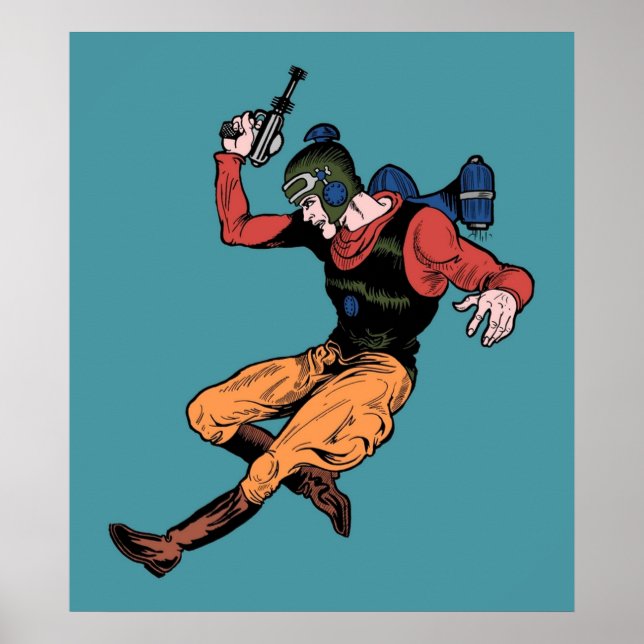 Buck Rogers 1929 v2 Poster (Framsidan)