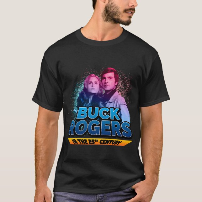 Buck Rogers 1979 Glitch T Shirt (Framsida)