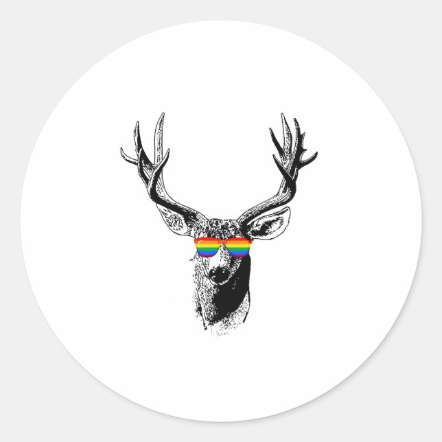 BUCK STOLTHET RUNT KLISTERMÄRKE (Framsida)