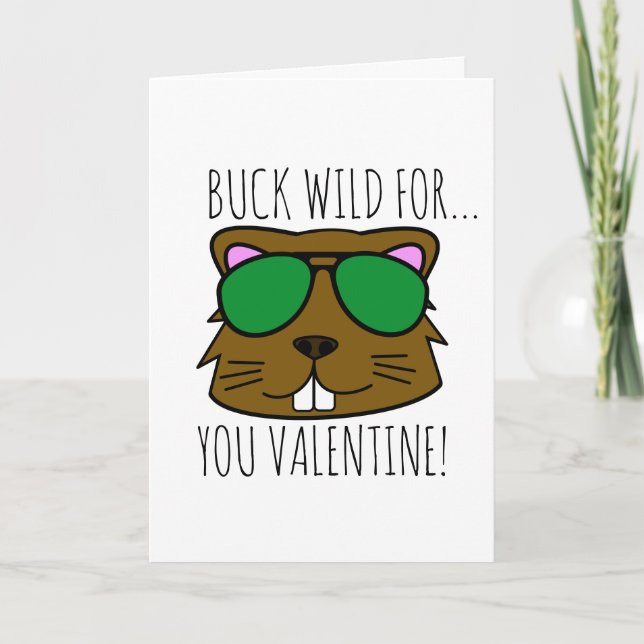 Buck Vild Helgkort (Framsida)
