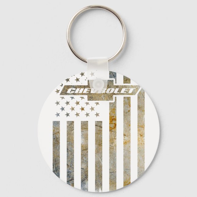 Buck Wear Chevy Camo Accent Flag 1 Nyckelring (Framsida)