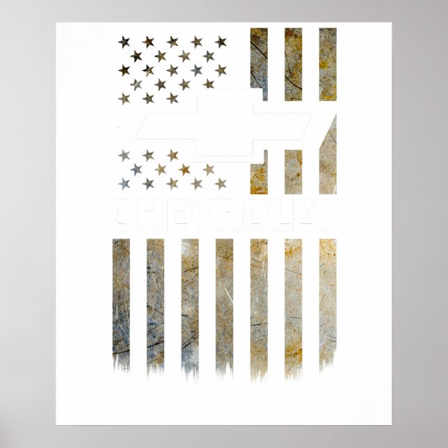 Buck Wear Chevy Camo Accent Flagga 2 Poster (Framsidan)