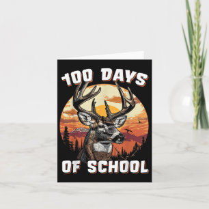 Buckade 100 dagar med Hjort-pojkflickor 1 Kort
