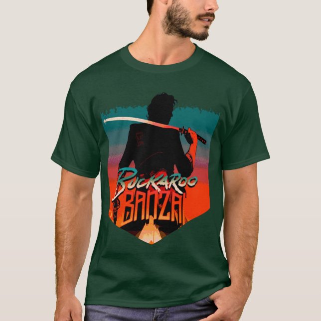 Buckaroo Banzai-gåva T Shirt (Framsida)