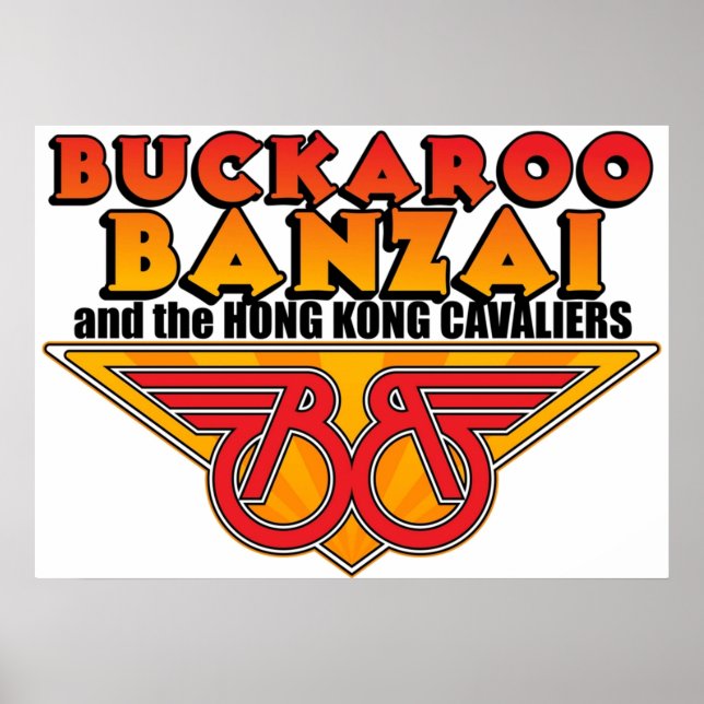 Buckaroo Banzai Hong Kong Cavaliers Poster (Framsidan)