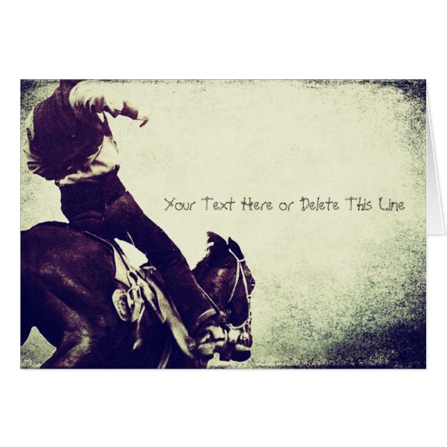 Buckaroo Hälsningskort (Framsidan Horizontal)