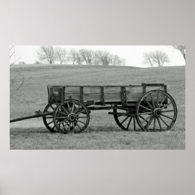 Buckboard-vagn Poster (Framsidan)