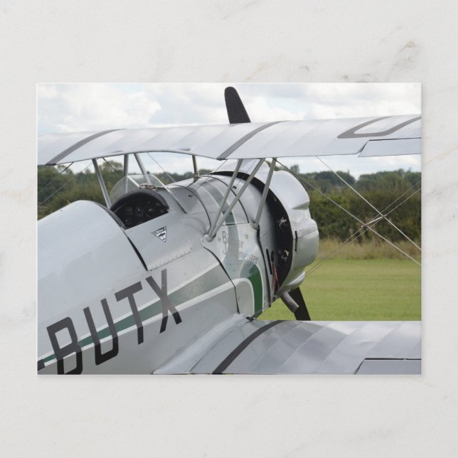 Bucker Jungmeister Detail Vykort (Framsida)