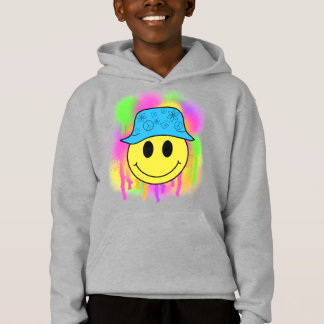 Bucket Hat Smiley T Shirt
