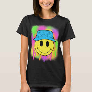 Bucket Hat Smiley T Shirt