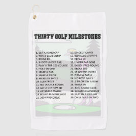 Bucket List Golf Towel