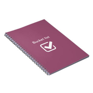 Bucket-lista - anteckningsbok