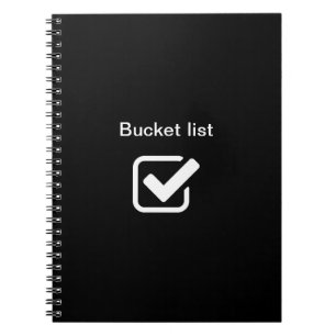 Bucket listar - anteckningsbok