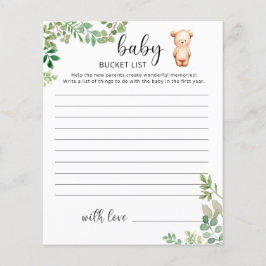 Bucket Little Bear Baby