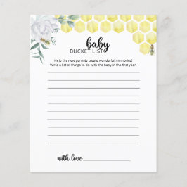 Bucket Little Bee Baby