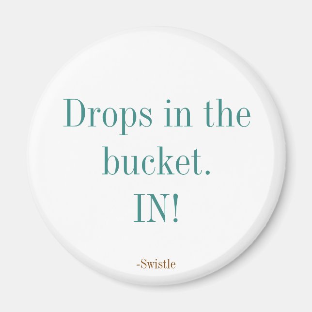 Bucket Magnet (Framsidan)