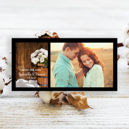 Bucket och Daisyn Barn Bröllop spara datum Spara Datumet