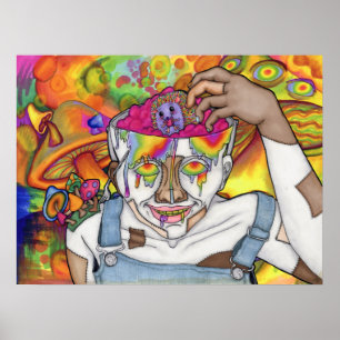 "Buckethead & Trippie" väggaffisch 18x24 Poster
