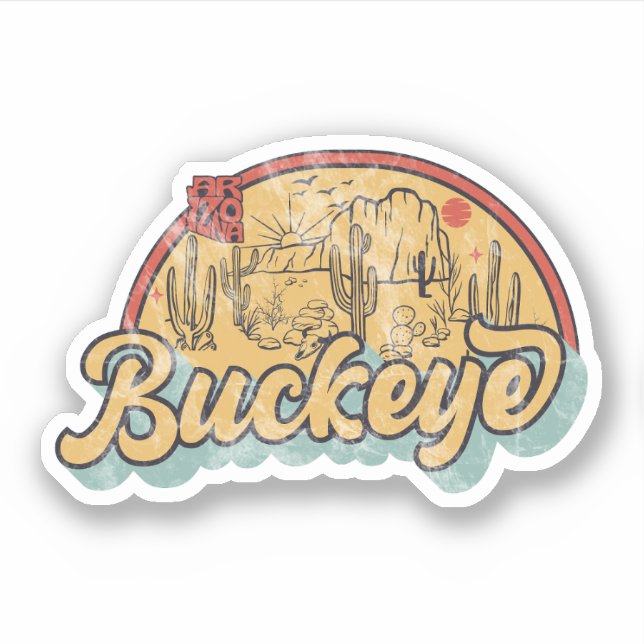 Buckeye Arizona Klistermärken (Framsida)