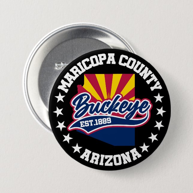 Buckeye,Arizona Knapp (Framsida & baksida)