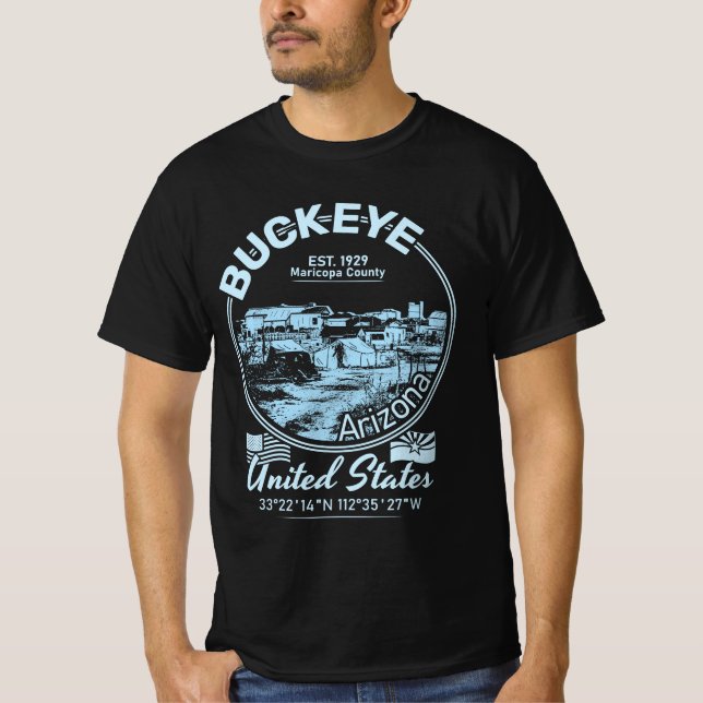 BUCKEYE CITY ARIZONA T SHIRT (Framsida)