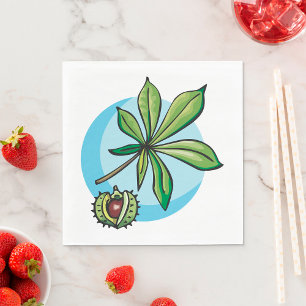 Buckeye Plant Napkins Pappersservett