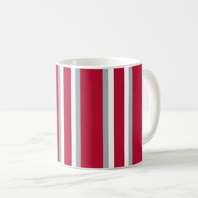 Buckeye-randig polotröja kaffemugg (Framsida höger)
