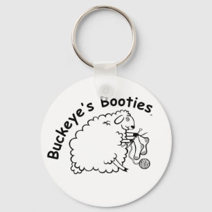 Buckeyes bootyer Keychain Nyckelring