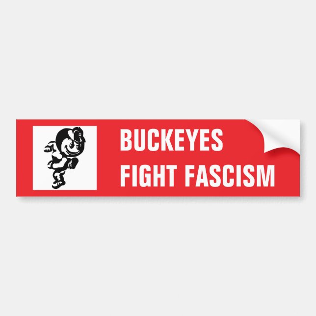 BUCKEYES FIGHT FASCISM BILDEKAL (Framsidan)