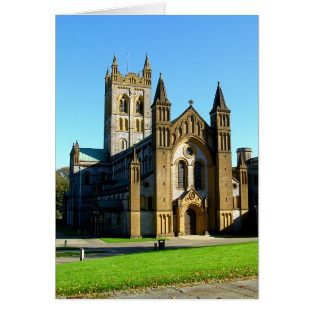 Buckfast Abbey Church Hälsningskort (Framsidan)