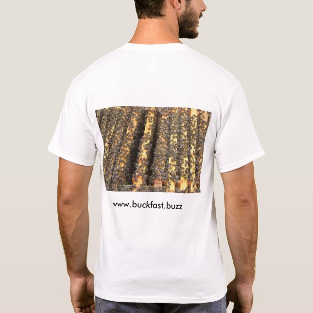 Buckfast bin är det bäst t shirt (Baksida)