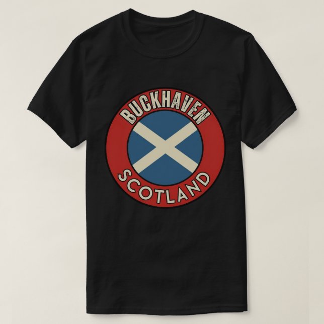 Buckhaven, Skottland T Shirt (Design framsida)
