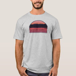 Buckhorn Reservoir North Carolina Red Sunrise T Shirt