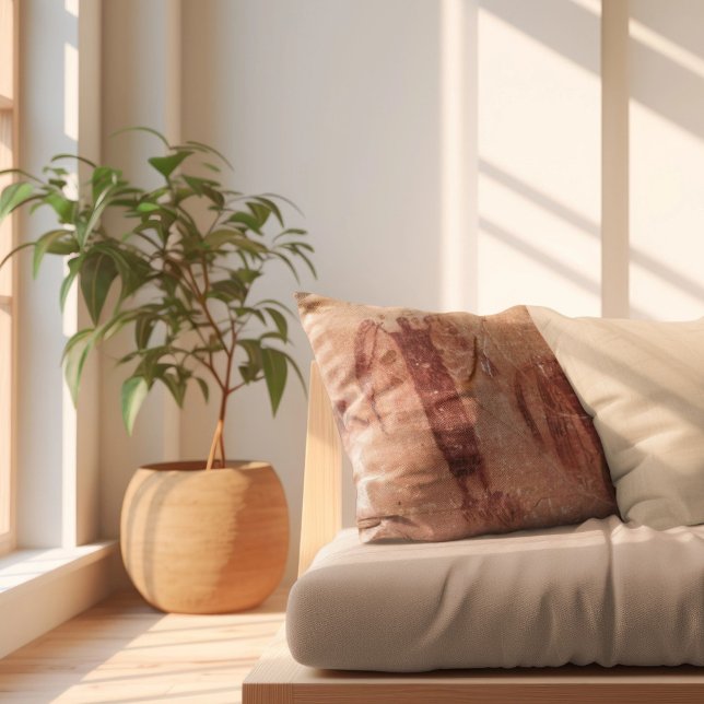 Buckhorn Tvätta Sprit Pictography Panel Utah Lumbarkudde (Skapare uppladdad)